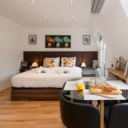 Pompidou 3, Rue Simon Le Franc - 4 Places 公寓